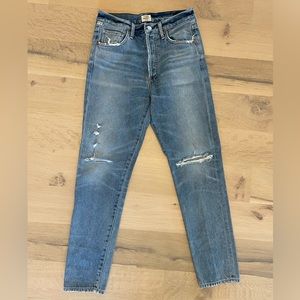 Citizens of Humanity Premium Vintage Liya High Rise Classic Fit Size 25
